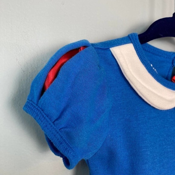 DISNEY Baby Snow White Costume Tutu Dress One Piece Bodysuit Baby Size 3 mos - Picture 2 of 11